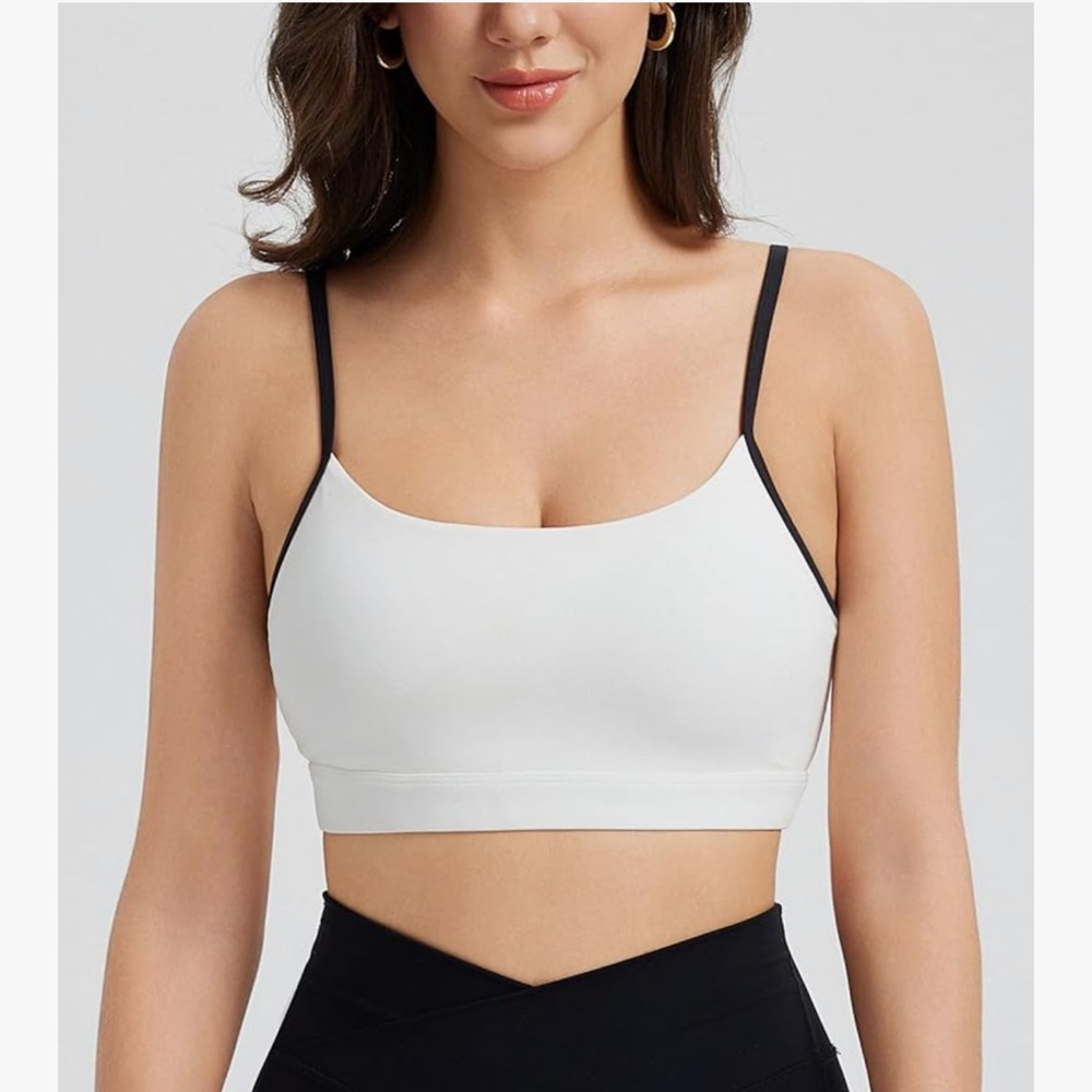Baleaf White and Black Bralette